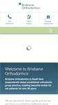 Mobile Screenshot of brisbane-orthodontics.com.au
